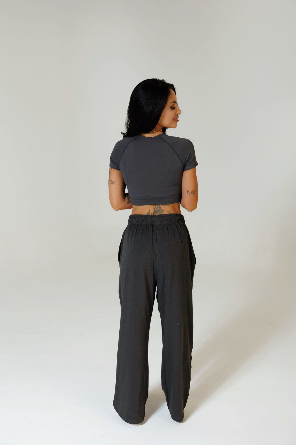 STEADY SPORTS TOP: ASPHALT